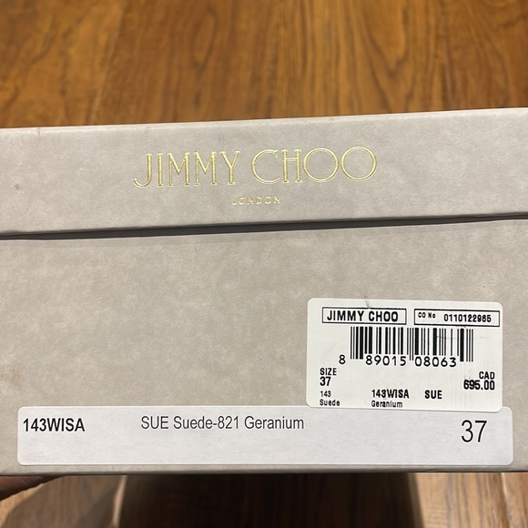 Jimmy Choo suede loafer size 37 - Picture 5 of 5